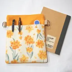 ナースポーチ　オーガナイザー　ナースポケット　看護師　金木犀　377