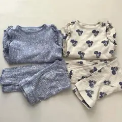 next ネクスト　上下セットパジャマ　2組　3-4y(104cm) 保育園着