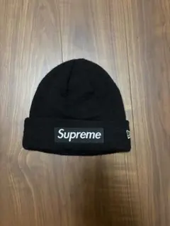 Supreme ニット帽 黒