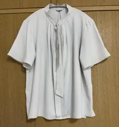 SUITS SQUARE アムンゼンジョーゼットボウタ イブラウス　半袖