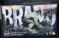 ハッピーくじ last賞 スパイダーマン・ハルク ジオラマスタチュー