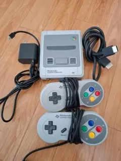 最終セーブ記録あり！ニンテンドークラシックミニ スーパーファミコン - 任天堂