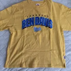 BEN DAVIS 半袖Tシャツ マスタード Mサイズ