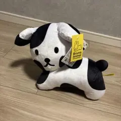 ブルー　ぬいぐるみ　犬　ブラック