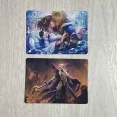 mtg アートカード ff コンプ MTG FF FINALFANTASY アートカード/イラストコレクション コンプリート