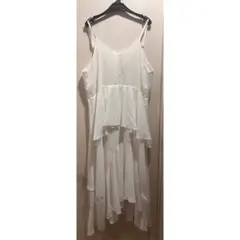 FLOW ホワイト キャミワンピース