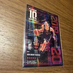 アルバルク東京 田中大貴 10周年記念カード