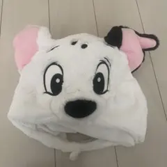 ディズニー　101匹わんちゃん フード 白