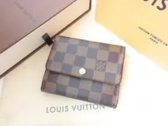超美品★ヴィトン ダミエ【ポルトフォイユ・アナスイ】財布★オシャレ★S15