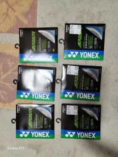 YONEX AEROBITE バドミントンガット 6個セットのサムネイル