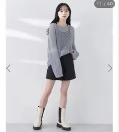 earth music&ecology カットツイルショートパンツ