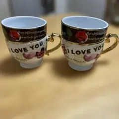 ディズニーストアのペアマグカップ