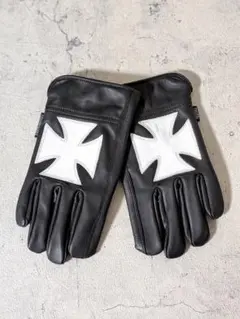 ⭐︎即日発送⭐︎ XLサイズ ファイヤーパターン　レザーバイクグローブ　炎模様 ⭐︎即日発送⭐︎ XLサイズ ファイヤーパターン レザーバイクグローブ