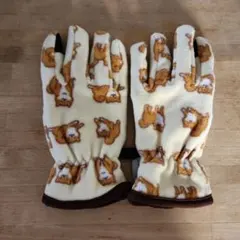 柴犬柄　手袋　グローブ