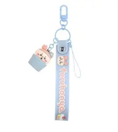 新品　未開封　ちいかわ 3Dマスコット付きハンドストラップ　古本屋　かにちゃん