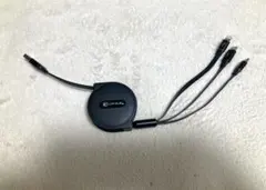 「CAFELE」CAFELE3in1 充電ケーブル 巻き取り マルチ充電ケーブル
