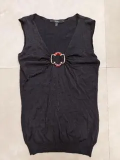 新品未使用品　GUCCI グッチ　S　タンクトップ　ブラックのサムネイル
