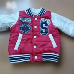 PEANUTS スヌーピー アウター 80　スタジャン　ジャンバー