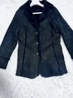 【お買得✨】ムートン ファーコート　ジャケット　　サイズL