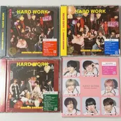 なにわ男子 HARDWORK 通常盤 初回限定盤 期間生産限定 4形態まとめ売り