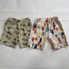 キッズ　ハーフパンツ 2枚セット