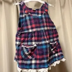 期間限定値下げ中 moujonjon チェック柄ワンピース
