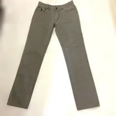 極美品RALPH LAURENポロラルフローレンポニー刺繍本革パッチ美脚チノパン