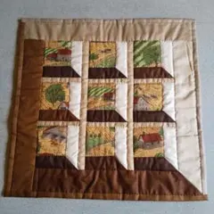 パッチワークタペストリー