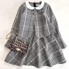 美品 ビーミングバイビームス ワンピースセットアップ 120 130 セレモニー