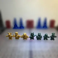 怪獣消しゴム　アンティッＱ　其ノ参　タロウ怪獣 5体