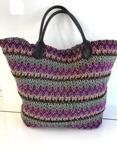 マルチカラートートバッグ