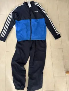 adidas ジャージ 150cm ネイビー/ブルー