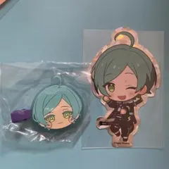 あんさんぶるスターズ アニカフェホログラムステッカー ヘアピン 深海奏汰