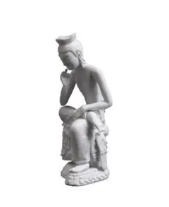 和の心 仏像 壱 弥勒菩薩半跏像 石膏風タイプ