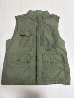 オリーブグリーン ミリタリーベスト