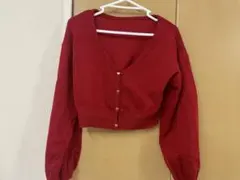 クロップドカーディガン