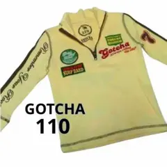 110 GOTCHA 長袖 カットソー 男の子 ロンT ハーフジップ トレーナー