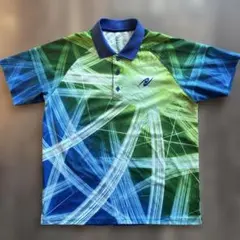 ニッタク卓球ユニフォーム　グリーンブルー