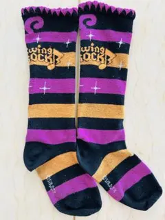 アイカツ 音城セイラ Swing Rock ストライプ靴下