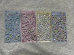 しずくちゃん ボンボンドロップシール ミニ 4枚セット 正規品 みるみるちゃん