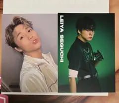 FANTASTICS 瀬口黎弥　トレカE &C フォトカード