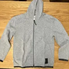 adidas golf グレー フルジップ パーカー M