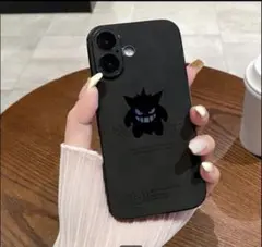 Iphone17ケース　ポケモン　ゲンガー　黒