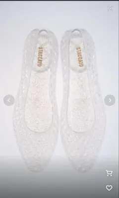 STACCATO 【J.】juicy フラットシューズ　シルバー24cmのサムネイル