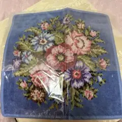 新品未使用品フェイラー　タオル　花柄　ブルー　　大判