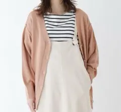 《新品未使用タグ付き》SHOO・LA・RUE ブークレーヤーンニットカーディガンのサムネイル