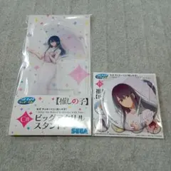 セガラッキーくじ　推しの子　黒川あかね　アクリルスタンド　缶バッジ　２個セット