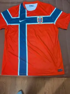 ⭐︎レア⭐︎NIKE ノルウェー代表 番号無サッカーユニフォームL 正規品