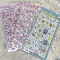 ボンボンドロップシール サンリオ スヌーピー 3枚 まとめ売り 正規品