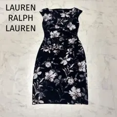 LAUREN RALPH LAUREN ローレンラルフローレン花柄ワンピース